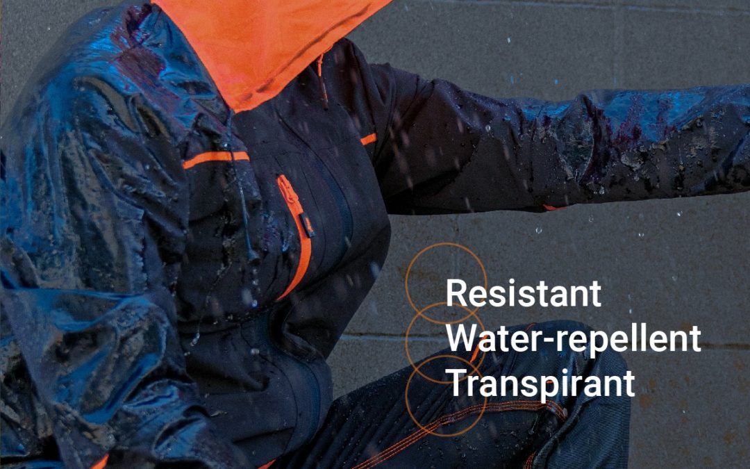 L’abbigliamento da lavoro Idrorepellente, Anti-Vento e Traspirante