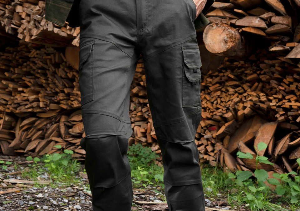 Guapo U-Power pantaloni da lavoro elasticizzati in cotone