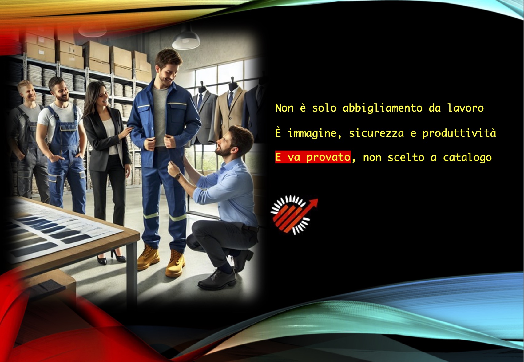 Abbigliamento da lavoro è immagine sicurezza e produttività