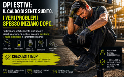 DPI estivi: scegliere il più leggero può non bastare