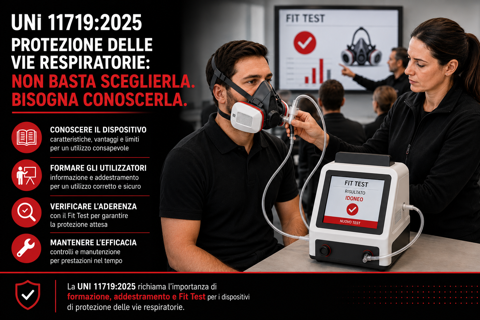 UNI 11719 2025 UNI 11719:2025: il DPI non basta sceglierlo, bisogna conoscerlo